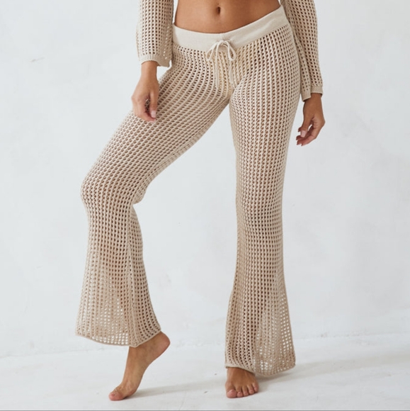 Blanco By Nature Baja Pant Beige Size XS/S - Picture 1 of 12